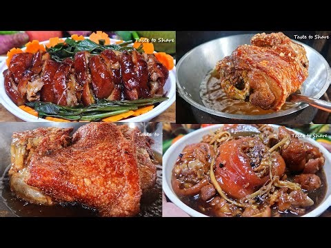 4 ways Pork Pata recipe for Holidays | Recipe for Beginners 💯👌 | How to cook Pork Pata in Four ways
