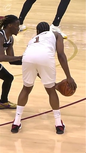 🤩 THREE-POINTER. AND-ONE. #LetEmKnow #Cavs #JamesHarden #NBA #Shorts