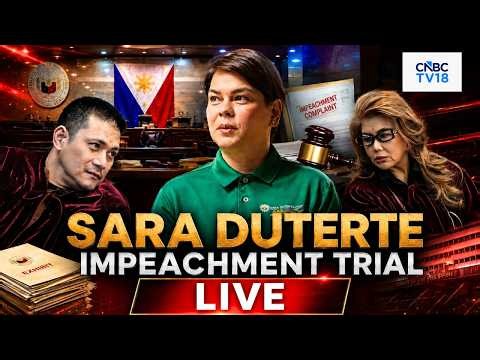 Philippine Senate LIVE: Impeachment Court Subpoenas Zuleika Lopez for Sara Duterte Impeachment |N18G