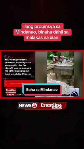 Baha sa Mindanao: Malakas na Ulan Nagdulot ng Pinsala