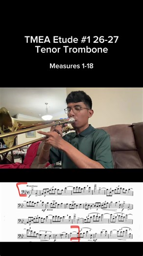 Trombone 1st Etude: First Half Reading & Feedback Request