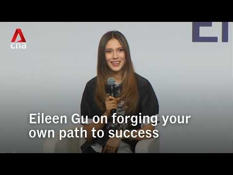 'Be your own fish': Eileen Gu speaks at Singapore Management University women leadership event