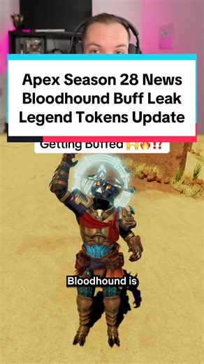 Bloodhound Is Finally Getting Buffed! 🔥 Season 28 of Apex Legends releases in February, and Fuse is expected to receive a Rework. Plus, Legend Tokens will have a new feature, along with a planned Bloodhound Buff that might not release until Season 29! #apex #apexlegends