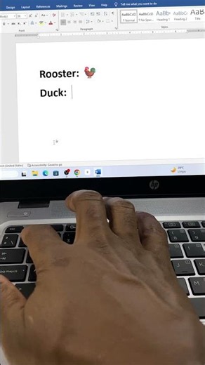 Windows Secret Type Rooster & Duck Unicode Symbols! 🐓🦆