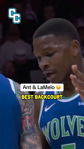 Ant and LaMelo might already be the best backcourt in the NBA. #nba #wolves #nbatiktokcreator