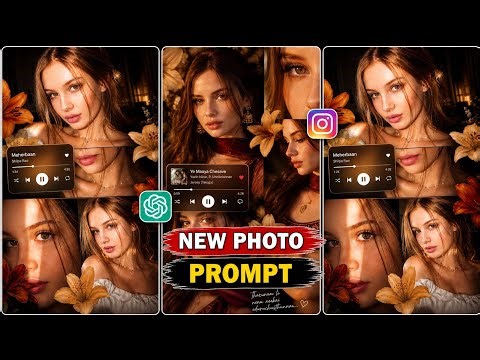 Instagram Trending Collage AI Photo Editing | ChatGPT Photo Editing Prompt | Aesthetic Photo Editing