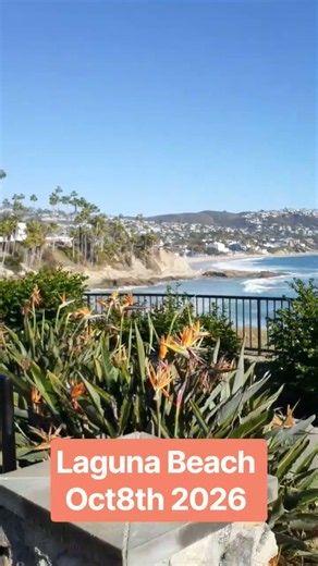 Beauty of Laguna Beach Orange County Ca USA Oct8th 2026
