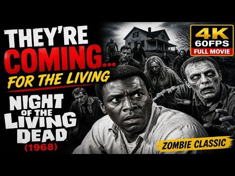Night of the Living Dead (1968) | The Night Terror Began… | 4K 60FPS 100Mbps Zombie Classic