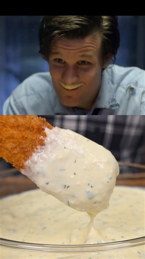 Finger Lickin' Crispy Custard-Coated Fish Sticks!🐟🍮⏳️ #shorts #drwho #fishstick #custard