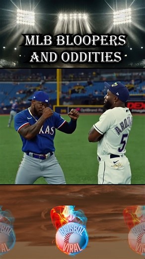 MLB Bloopers and Oddities #baseballlife #mlb #baseball #beisbol | Beisbol Viral
