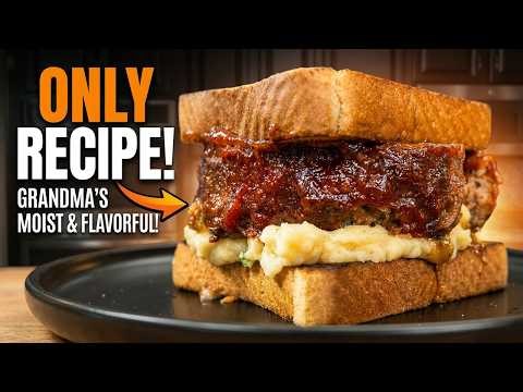 The ONLY Meatloaf Recipe You Need | Moist, Flavor-Packed & Oven Baked