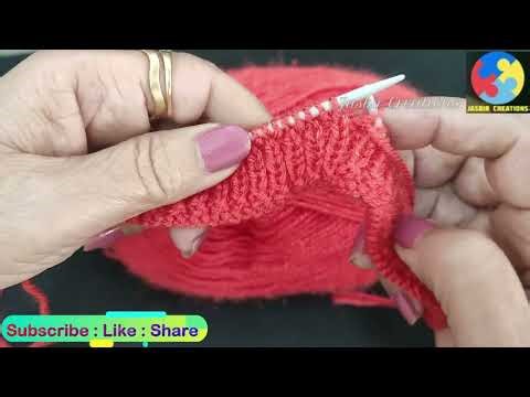 Knitting Tips | Sweater Border Kaise Bune | Jasbir Creations