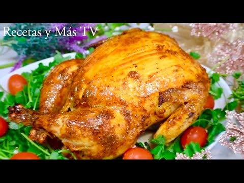 Cómo Hacer un Rico Pollo al Horno Con Un Sabor Delicioso y Bien Dorado