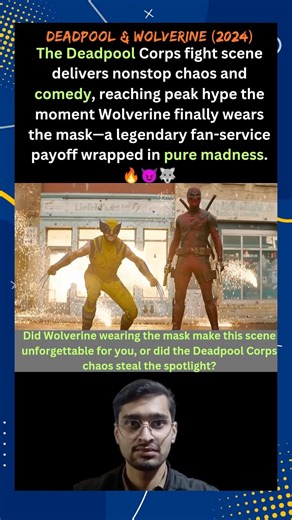 Deadpool Corps Fight – Wolverine Mask Moment #wolverine #deadpool