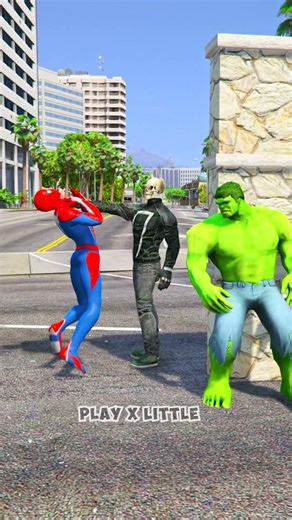 Ghost Rider Kidnapped Hulk And Spider Man | Marvel Animation