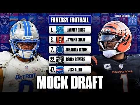 2026 NFL Fantasy Football Mock Draft | Take THESE players & DOMINATE your League! 🏈