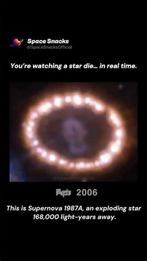 A Star Exploded… And We’re Watching It Right Now 😳💥