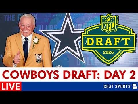 Dallas Cowboys Live 2026 NFL Draft Day 2: Rounds 2 & 3 + Dee Winters Trade!