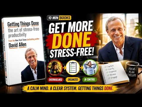 Your Brain is NOT a To-Do List — Here's What to Do Instead | Getting Things Done | 10 MIN BOOKS