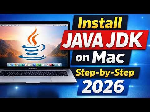 How to Install Java on Mac | Install Java JDK on macOS | Java in Apple Laptop 2026
