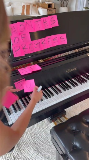 How to make months of piano progress #shorts