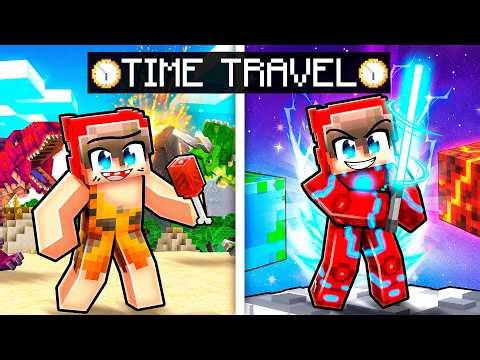 We TIME TRAVELED in Minecraft!
