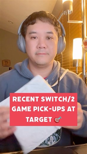 Recent Switch/Switch 2 Game Pick-ups This Week from Target 🎯