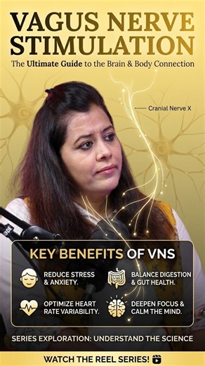Vagus nerve stimulation | Brain & body connection #yogashakti