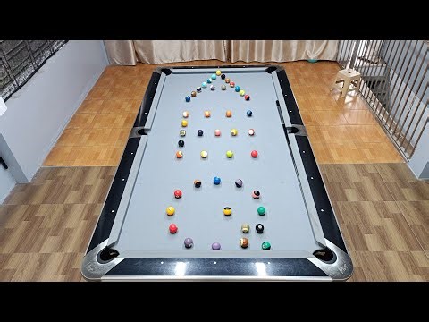 #3 | Letter AEQ with 45 Balls | One Shot Pool Challenge