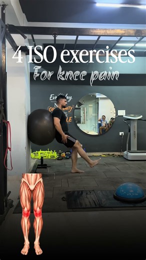 Knee Pain – Isometric Exercises 🦵💪