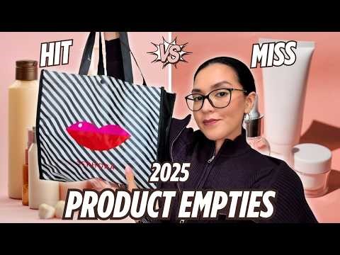 2025 Luxury Beauty Empties ✨ Hits & Misses