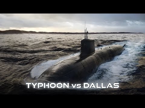 Typhoon class submarine vs USS Dallas: Silent Hunter Clash