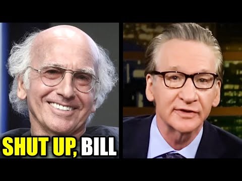 Larry David is Running CIRCLES Around Bill Maher and He's LOSING IT