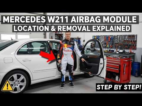 Mercedes W211 Airbag Module Location & Removal Explained | SRS Module Location