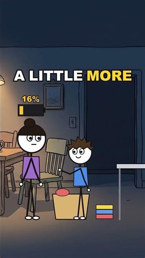 In This World, Everyone Has a Battery Above Their Head #shorts