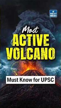 Piton de la Fournaise Erupts Again | One of the World’s Most Active Volcanoes | NEXT IAS