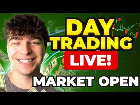 🔴LIVE DAY TRADING NQ! Trading Order Zones