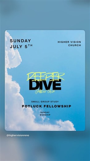 Higher Vision Church Reno on Reels