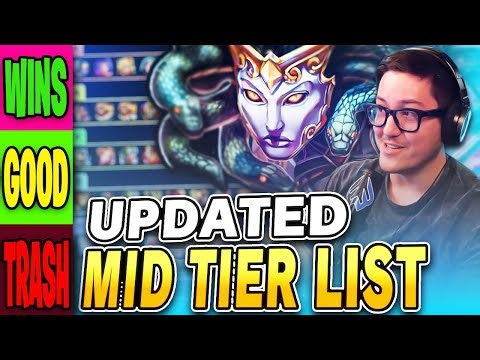 MID TIER LIST - WHAT TO PLAY IN THE MID LANE SMITE 2
