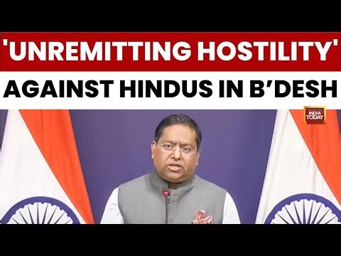 Bangladesh Unrest: 2,900 Attacks on Hindus, 'Unremitting Hostility' Grave Concern: Randhir Jaiswal