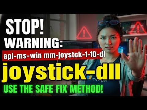 Fix api-ms-win-mm-joystick Missing Error!