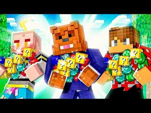 Opening CRAZY Loot In Lucky Block Money Hunt