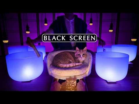 [NO ADS] 12 HOUR **SLEEP** SOUND BATH (Black Screen)
