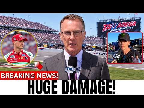 Joey Logano's HORRIFYING Talladega Crash Was Bad, But What Happened To Riley Herbst Is Even WORSE!