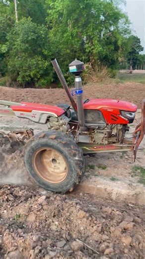 VS5894, ZT140 tractor plowing
