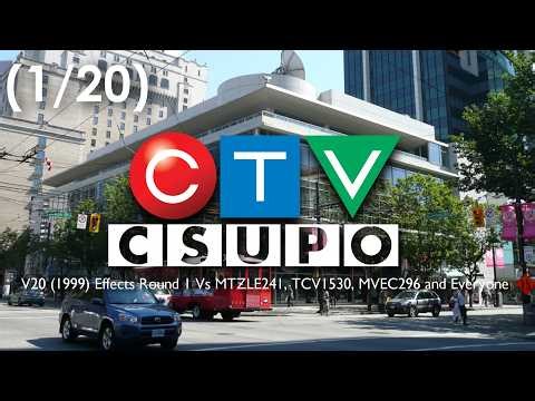 Canadian Television Csupo V20 (1999) Effects Round 1 Vs MTZLE241, TCV1530, MVEC296 & Everyone (1/20)