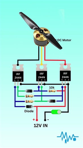 ⚡BLDC Motor Driver Circuit
