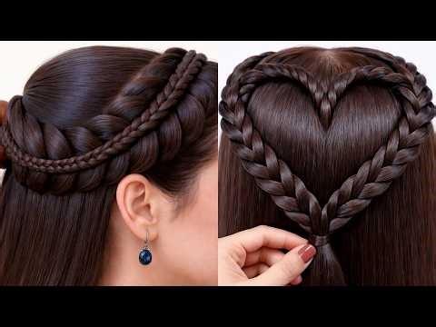 Easy & Different Hairstyle Tutorial | Trendy Hairstyle For Girls | New Hair Style Girl