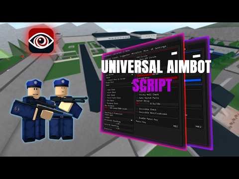 🎯 Roblox Universal Aimbot Script – Third-Person, ESP, Tracers, Wall Check & More!