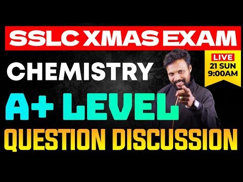SSLC Chemistry | A+ level Question Discussion | Eduport
